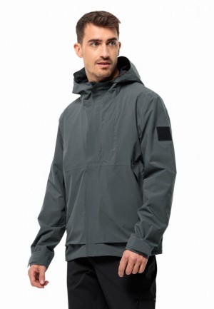 Vestes De Pluie Jack Wolfskin Mainkai Homme Vert | 87910329