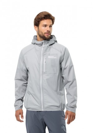 Vestes De Pluie Jack Wolfskin Prelight 3l Homme Grise | 68644802