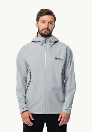 Vestes De Pluie Jack Wolfskin Tapeless 2.0 Homme Grise | 80345256