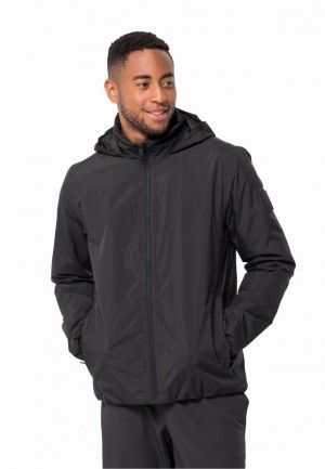 Vestes De Pluie Jack Wolfskin Textor Homme Noir | 72787822