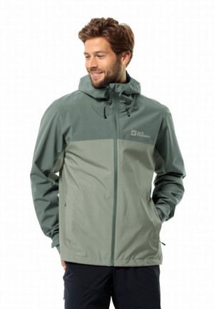 Vestes De Pluie Jack Wolfskin Weiltal 2l Homme Menthe | 76434544