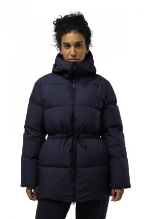 Vestes D'hiver Jack Wolfskin Kirschallee Femme Bleu Marine | 72795348