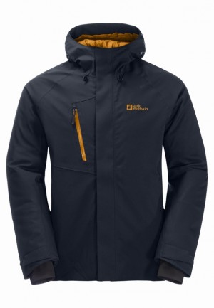 Vestes D'hiver Jack Wolfskin Troposphere Ins Homme Bleu Marine | 57389393