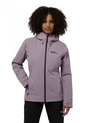 Vestes D'hiver Jack Wolfskin Wisper Ins Femme Violette | 79943091