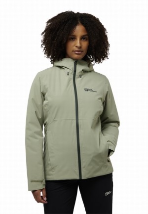 Vestes D'hiver Jack Wolfskin Wisper Ins Femme Grise | 48928844