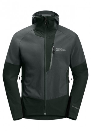 Vestes Jack Wolfskin Alpspitze Hoody Ski Homme Noir | 36961247