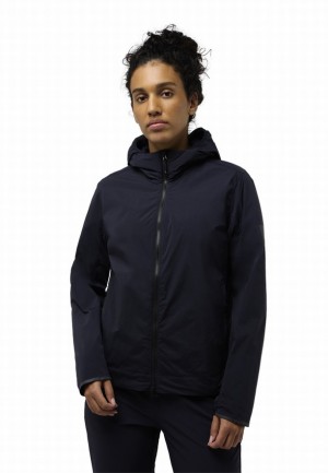 Vestes Jack Wolfskin Bike Commute Xt Femme Bleu Marine | 48096588