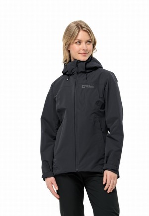 Vestes Jack Wolfskin Fernblick 2l Femme Noir | 10877473
