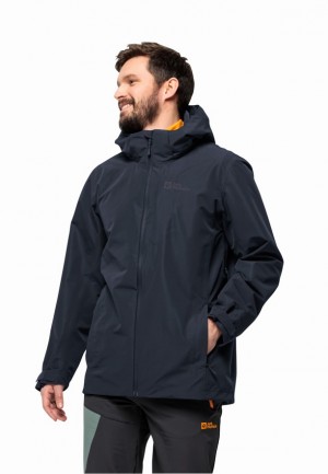 Vestes Jack Wolfskin Fernblick 2l Homme Bleu Marine | 27665225