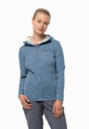 Vestes Jack Wolfskin Prelight Alpha Femme Bleu | 25791183