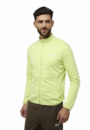 Vestes Jack Wolfskin Prelight Trail Fz Homme Jaune | 66005787