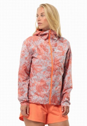 Vestes Jack Wolfskin Prelight Wind Femme Orange | 79552950