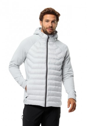 Vestes Jack Wolfskin Routeburn Pro Hybrid Homme Grise | 79165607