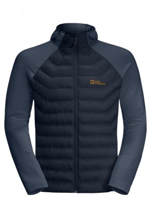 Vestes Jack Wolfskin Routeburn Pro Hybrid Homme Bleu Marine | 20030128