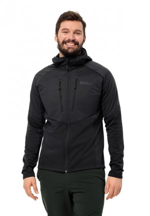 Vestes Polaires Jack Wolfskin Alpgrat Pro Ins Fz Homme Noir | 15765893