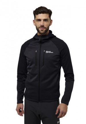 Vestes Polaires Jack Wolfskin Alpgrat Xt Homme Noir | 62878415