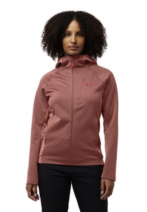 Vestes Polaires Jack Wolfskin Alpgrat Xt Femme Rouge | 15289621