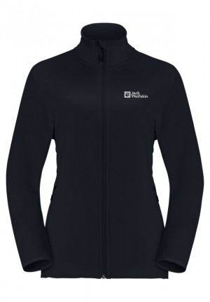 Vestes Polaires Jack Wolfskin Baiselberg Fz Homme Noir | 67701425