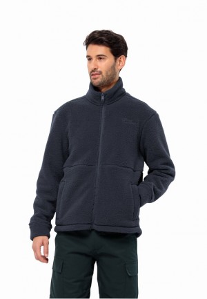 Vestes Polaires Jack Wolfskin Felslicht Homme Bleu Marine | 74475436