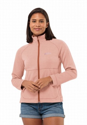 Vestes Polaires Jack Wolfskin Fernweh Femme Rose | 99903787