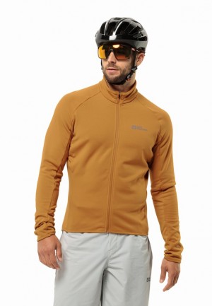 Vestes Polaires Jack Wolfskin Gravex Thermo Fz Homme Jaune | 72188581