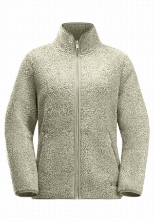 Vestes Polaires Jack Wolfskin High Curl Femme Grise | 16997173