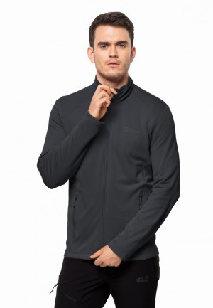 Vestes Polaires Jack Wolfskin Kolbenberg Fz Homme Noir | 28624219