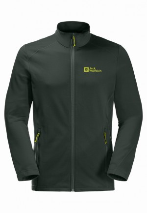 Vestes Polaires Jack Wolfskin Kolbenberg Fz Homme Vert | 28483088
