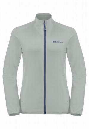 Vestes Polaires Jack Wolfskin Kolbenberg Fz Femme Grise | 41656953