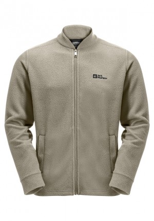 Vestes Polaires Jack Wolfskin Light Curl Homme Grise | 50476964
