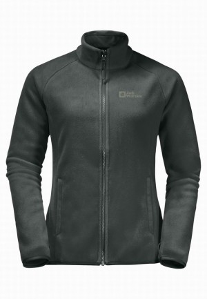 Vestes Polaires Jack Wolfskin Moonrise Fz Femme Grise | 36845431