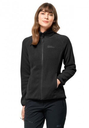 Vestes Polaires Jack Wolfskin Moonrise Fz Femme Noir | 83039795