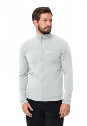 Vestes Polaires Jack Wolfskin Prelight Fz Homme Grise | 93613579
