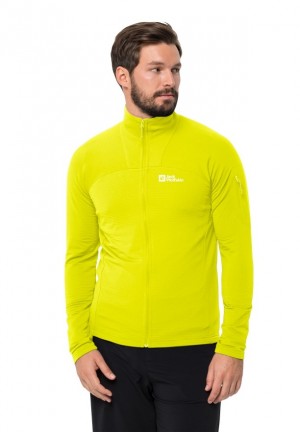 Vestes Polaires Jack Wolfskin Prelight Fz Homme Jaune | 91115966