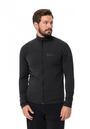 Vestes Polaires Jack Wolfskin Prelight Fz Homme Noir | 32396263
