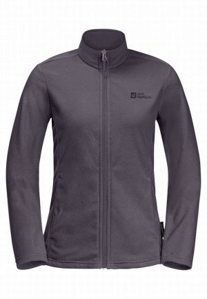 Vestes Polaires Jack Wolfskin Taunus Fz Femme Grise | 22099211