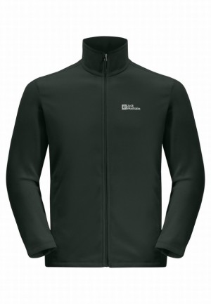 Vestes Polaires Jack Wolfskin Taunus Fz Homme Vert | 12015692