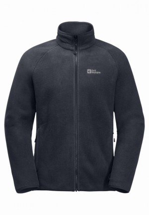Vestes Polaires Jack Wolfskin Waldsteig Fz Homme Bleu Marine | 64593558