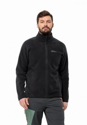 Vestes Polaires Jack Wolfskin Waldsteig Fz Homme Noir | 35398130