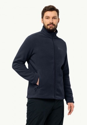 Vestes Polaires Jack Wolfskin Winterstein Fz Homme Bleu Marine | 12249035