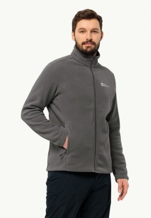 Vestes Polaires Jack Wolfskin Winterstein Fz Homme Grise | 78919082