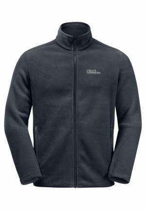 Vestes Polaires Jack Wolfskin Winterstein Fz Homme Bleu Marine | 86298257